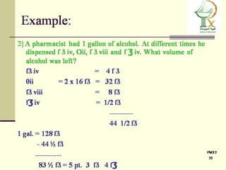 Pharma Math Pharmaceutical Numeracy | PDF