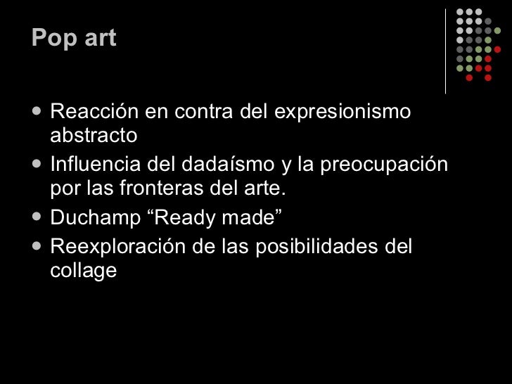 5 Pop Art Y Nuevo Realismo