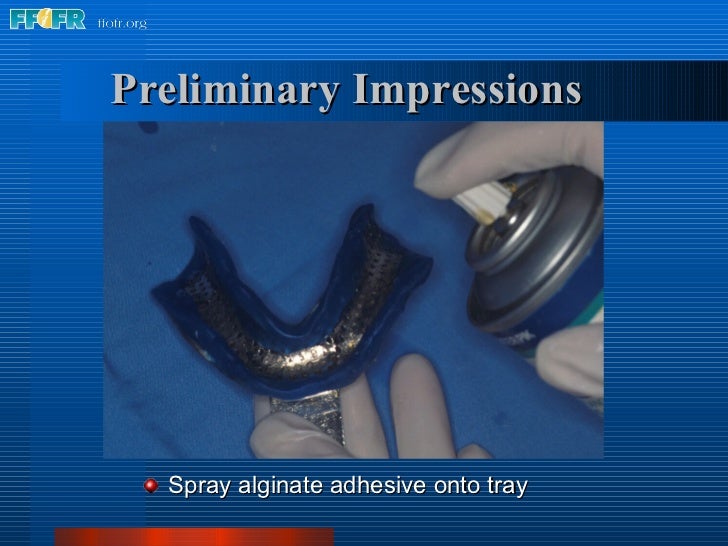 5.preliminary impressions