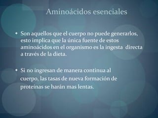 Son cruciales para la regulación y conservación del cuerpo.