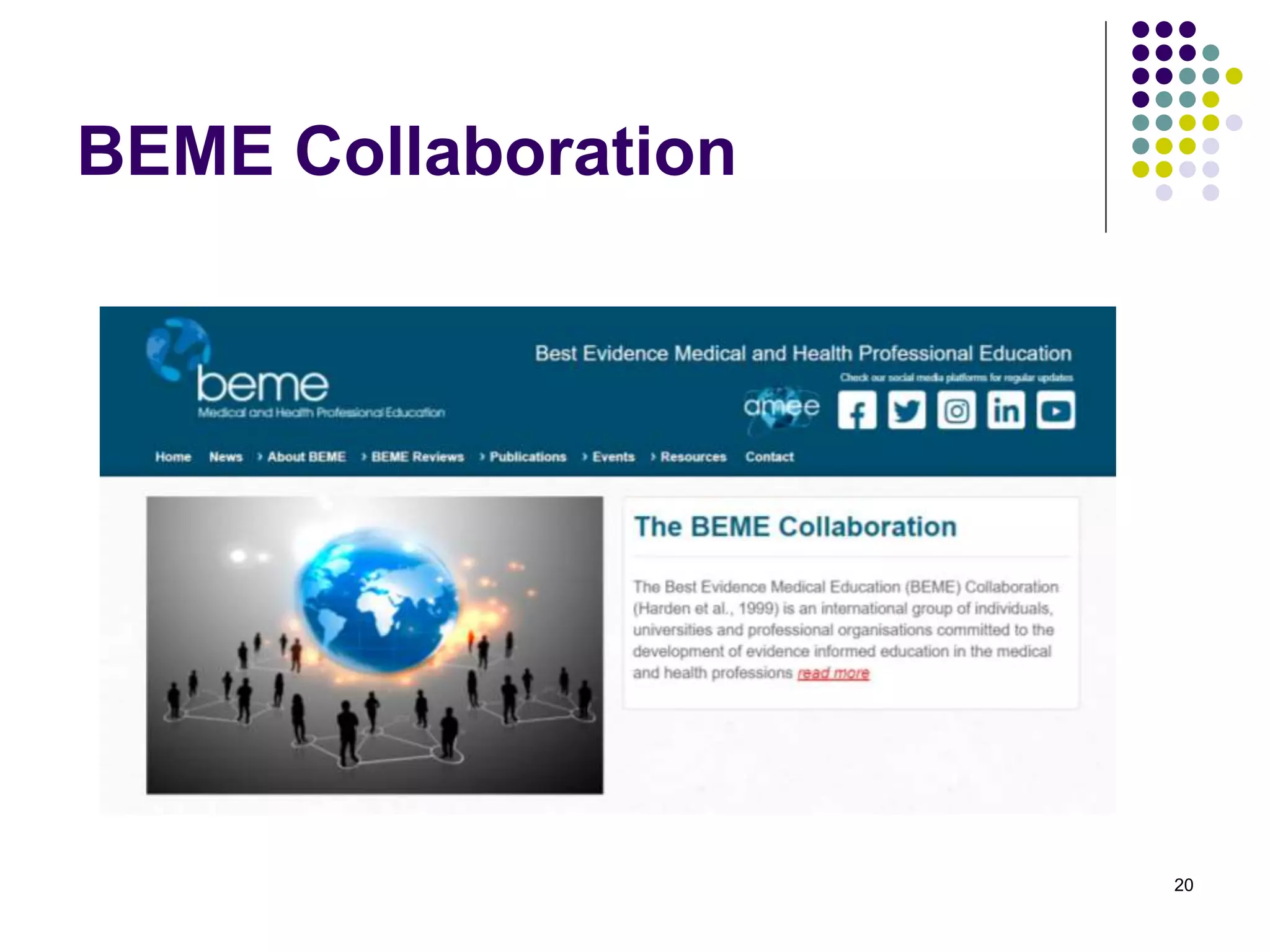 BEME Collaboration
20