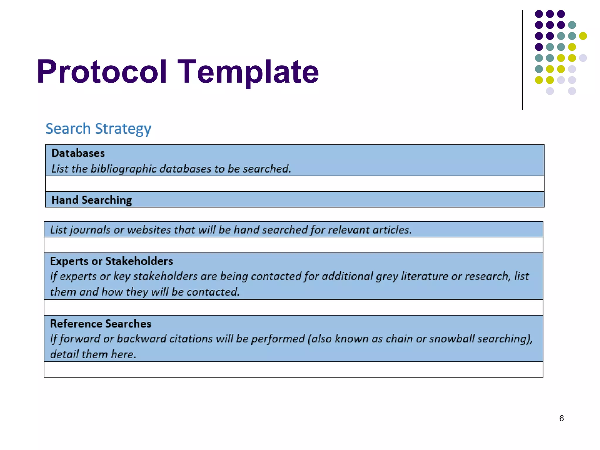 Protocol Template
6