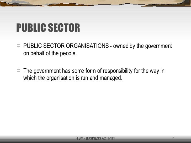 5 Public Sector
