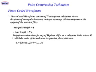 5 pulse compression waveform | PPT
