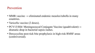 Mmrv Rashes 5-Rash-Like Illnesses in Children – Focus on Infectious Causes-1.pptx