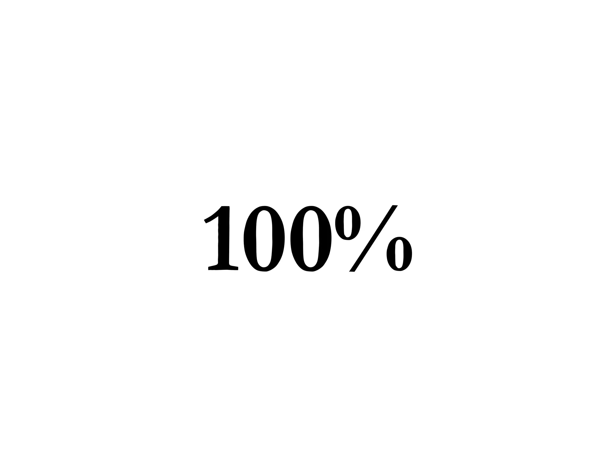 100%