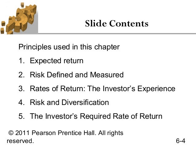 6 Risk Return