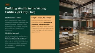 5 Risks to Legacy Wealth: A Strategic Guide for Executives on Tax and ...