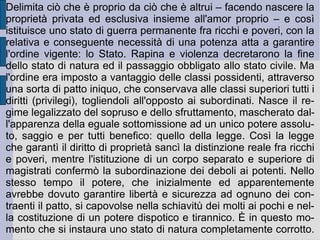 Nel 1755 scrive il  Discorso sull'origine e i fondamenti della disuguaglianza fra gli uomini  e la voce  Economia politica  per l' Encyclopédie . A Montmorency compone i suoi capolavori: la  Nuova Eloisa  (1761), il  Contratto sociale  (1762), l' Emilio  (1762). Alle polemiche con gli enciclopedisti si aggiungono ora le condanne dei suoi nuovi scritti da parte del potere politico e religioso (parigino e ginevrino). Polemizza con il consiglio ginevrino e si priva della sua cittadinanza. Trasferitosi a Moitiers, sotto le dipendenze di Federico II di Prussia, Rousseau ha modo di sperimentare la progressiva ostilità dell'ambiente calvinista. Abbandona così la Svizzera e la Francia per trovare temporaneo rifugio presso il filosofo David Hume. Di nuovo a Parigi scrive le  Confessioni , i  Dialoghi di Rousseau giudice di Jean-Jacques , le  Fantasticherie di un viandante solitario .  