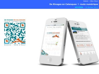 Estérel – Côte d’Azur

De Rivages en Calanques l route numérique
                     #EYZIES – 19 février 2013
 