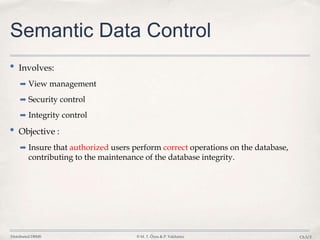 Database , 5 Semantic | PPTX | Databases | Computer Software and ...