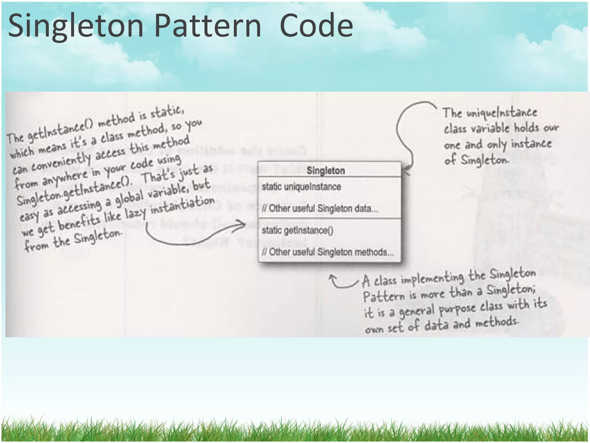 Design Pattern 5. Singleton Pattern | PPT