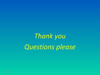 Thank you
           Questions please


11/26/12                      90
 