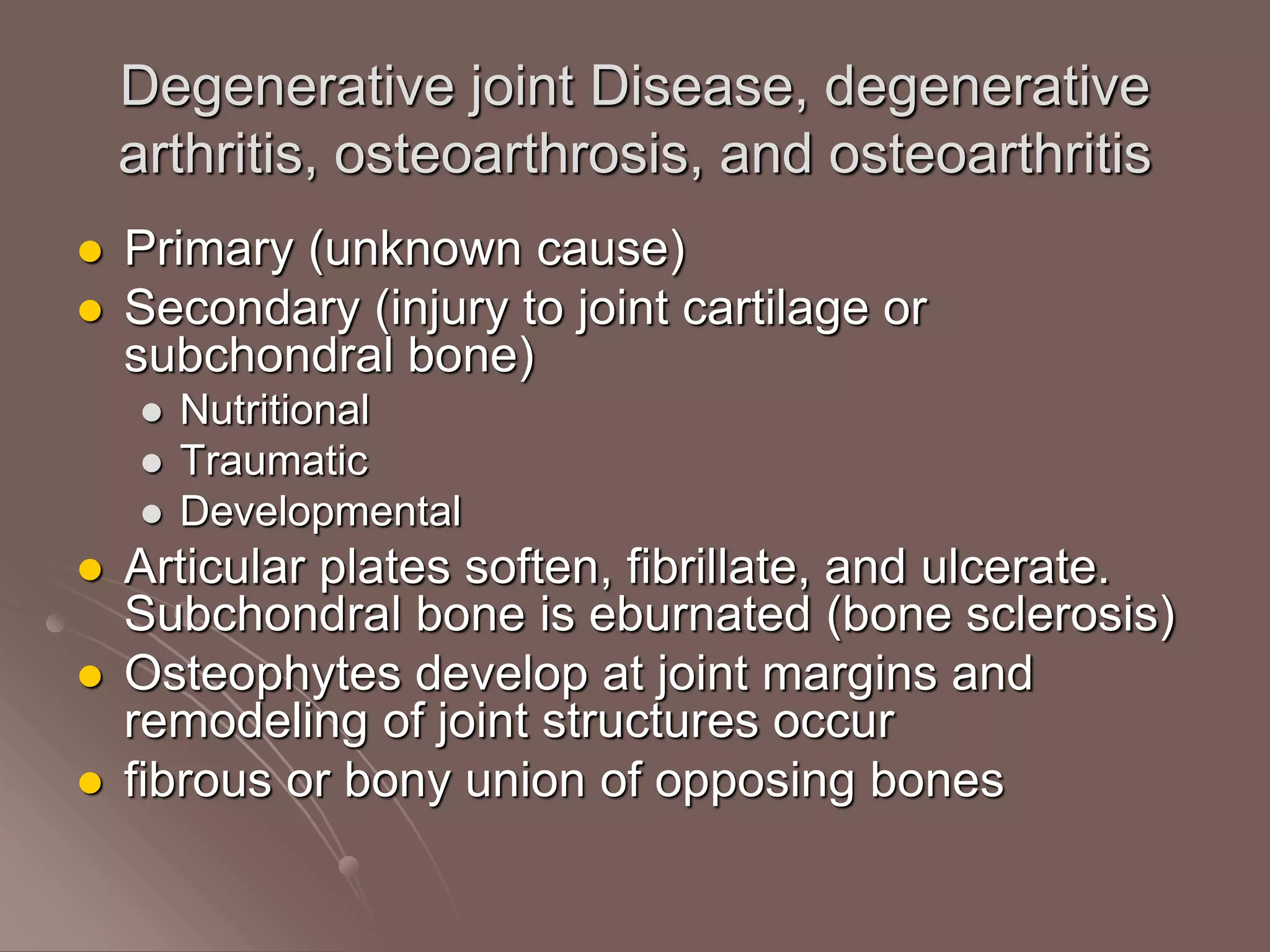 Veterinary Pathology of Skeletal system | PPT