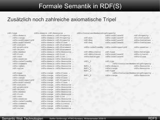 jedes ungetypte Literal “a“ wird auf a abgebildet: (“a“) I =a 