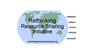 Poul Erlandsen, Royal Danish Library,  Denmark and Sue Kaler, Massachusetts Library System, USA  Rethinking resource shari...