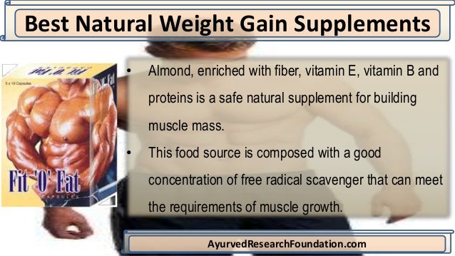 Best Natural Weight Gain Supplements For Building Muscle