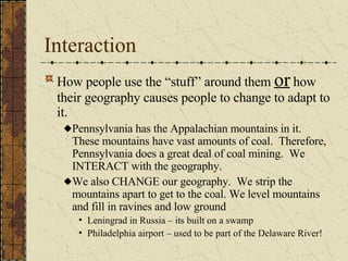 5 Themes Of Geography 07 | PPT