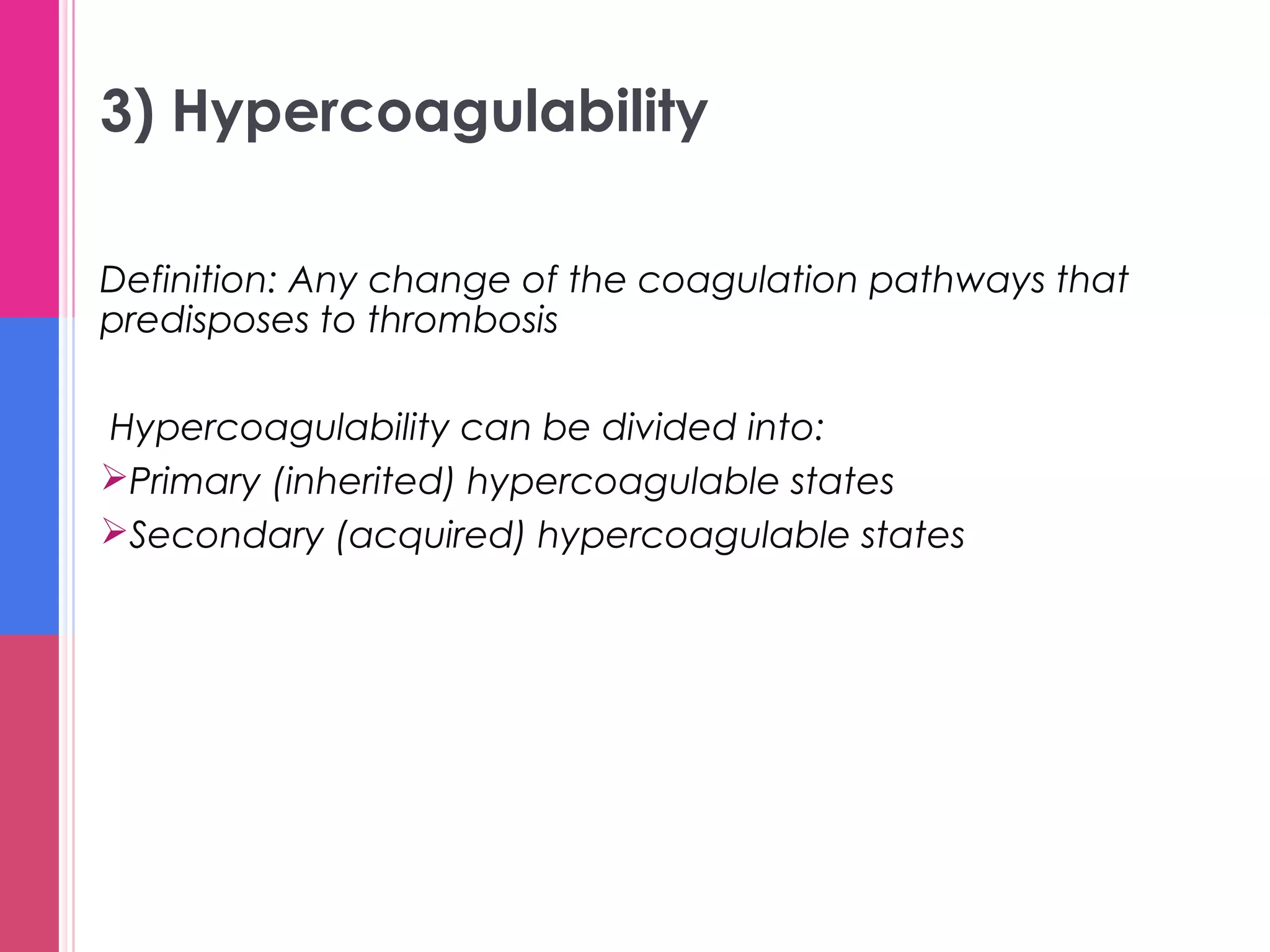 CVS Pathology 5 Thromboembolism 2019, sufia husain | PPT
