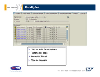 Condições




     Um ou mais fornecedores
    Um ou mais fornecedores
    Valor aaser pago
     Valor ser pago
    Domicílio Fiscal
   Domicílio Fiscal
    Tipo de Imposto
   Tipo de Imposto
 