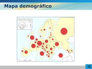 Mapa demográfico
 