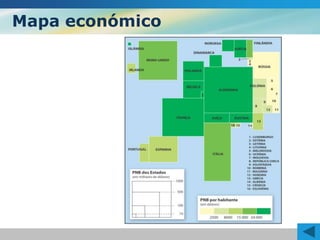 Mapa económico
 