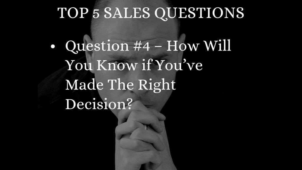 The Top 5 Sales Questions