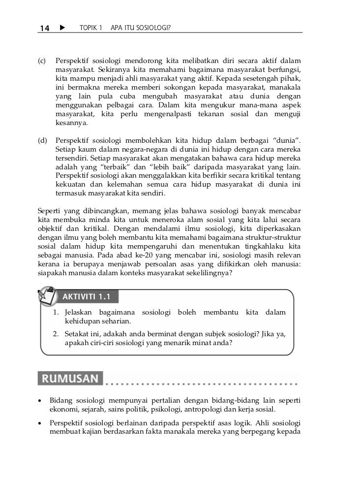 Apa itu sosiologi