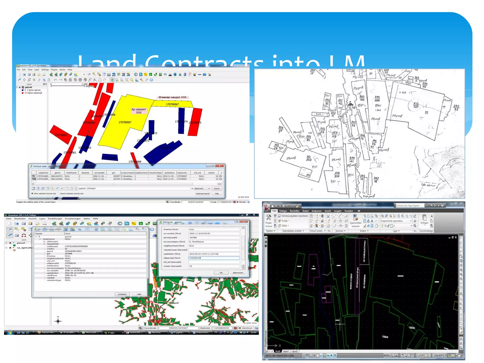Land Valuation Database 