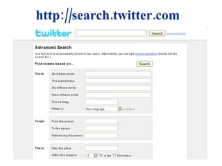 http://search.twitter.com 