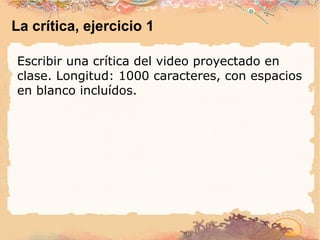 El reportaje Texto más amplio que la noticia, se presta más al estilo literario. Def, RAE:  1.m. Trabajo periodístico, cinematográfico, etc., de carácter informativo. ~gráfico.  1.m. Conjunto de fotografías que aparece en un periódico o revista sobre un suceso. 
