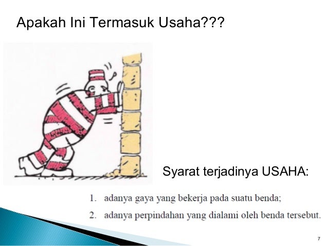 Usaha dan energi