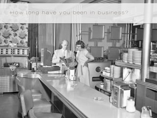 How long have you been in business?
 