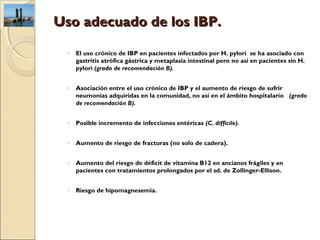 5. uso adecuado de los ibp | PPT