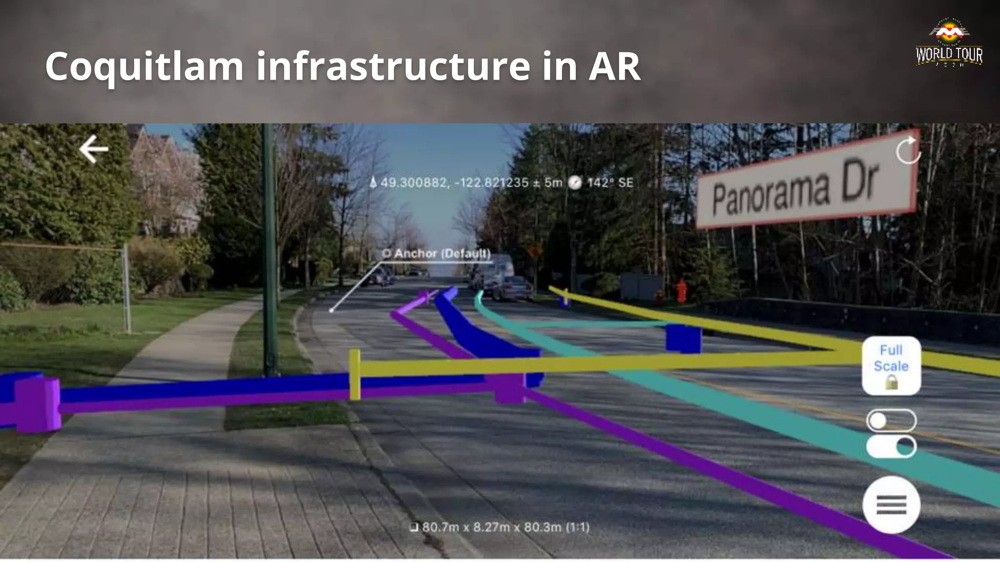 Coquitlam infrastructure in AR
 