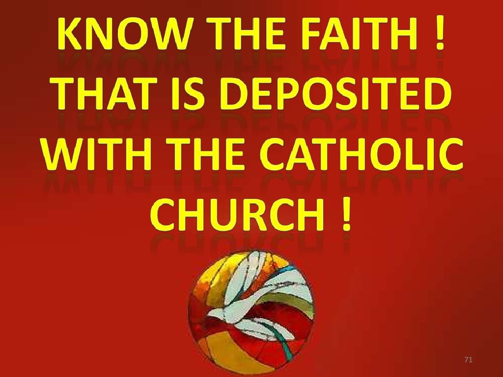 5 Why The Catholic Church