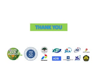 Gundih Carbon Capture and Storage Pilot Project: Current Status of the CCS Project in South and Southeast Asian Regions