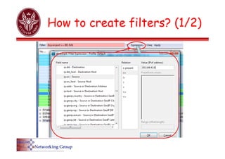 How to create filters? (1/2)
 