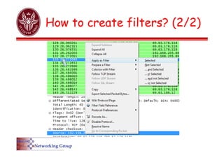 How to create filters? (2/2)
 