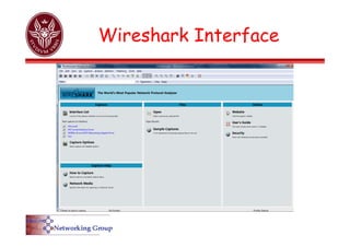 Wireshark Interface
 
