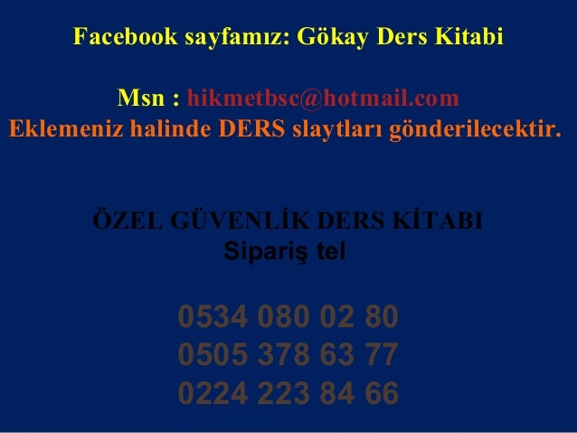 50.dönem özel güvenlik sınav soru ve cevapları - kopya