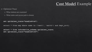 set optimizer_trace="enabled=on";
select * from emp where name in ('matt', 'smith') and dept_no=2;
select * from information_schema.optimizer_trace;
set optimizer_trace="enabled=off";
 