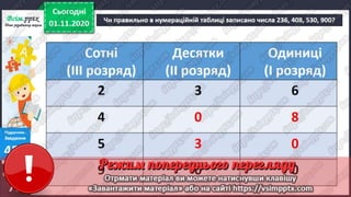 3 клас. НУШ. Математика. Лишенко. Урок 50