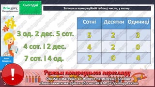 3 клас. НУШ. Математика. Лишенко. Урок 50