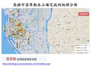 2015/9/10 19
еǸȱ_ց
http://cdcdengue.azurewebsites.net/TimeMap.aspx

ɽ
^
ǰ

^
P
ɽ
^

I
^


^
^
}^
ǰ^
d^
Ņ^
 