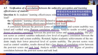 29/05/2024 共 207 頁
51
學習成效和系統使用性的相關性
學習成效和工作負荷的相關性
 
