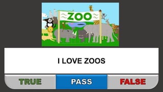 I LOVE ZOOS
 