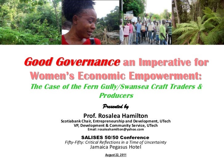 50/50 Conference Good Governance & Women Economic Empowerment