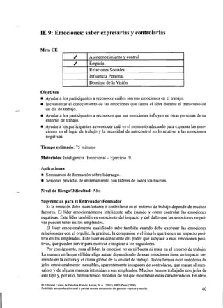 50 actividades para desarrollar la inteligencia emocional | PDF