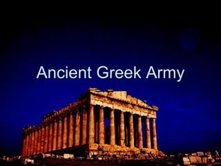 Ancient Greek Army 